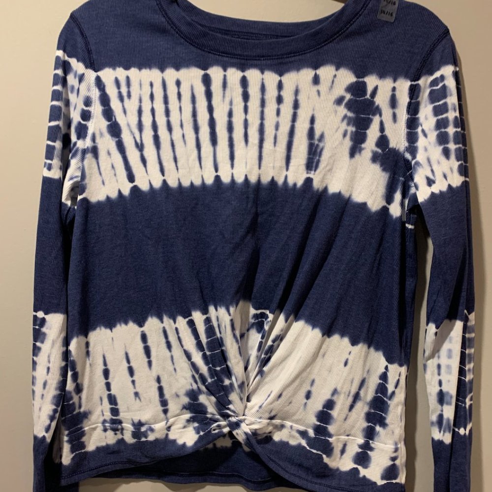 Justice Long Sleeved Tie-Dye Shirt